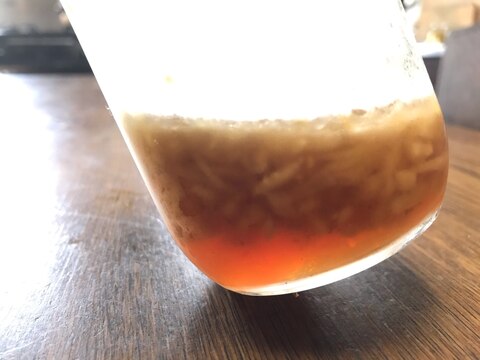 黒酢玉ねぎドレッシング